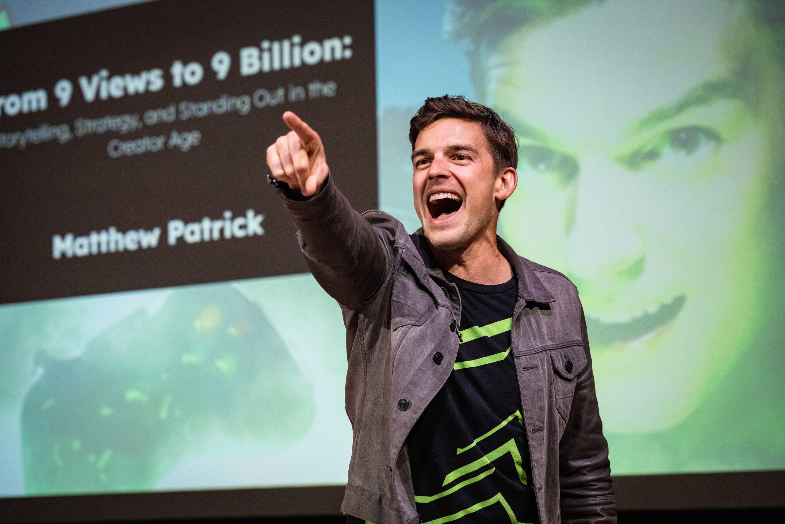 Matthew Patrick better known as MatPat talks about the power of storytelling in growing an online audience